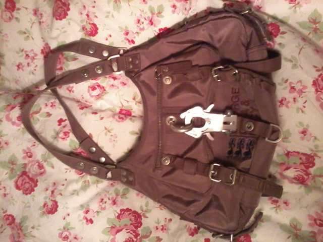 George Gina &Lucy Tasche braun/fuchsrötlich